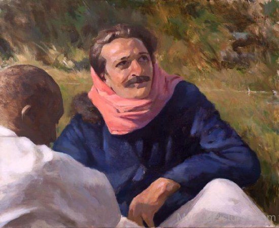 Beautiful Painting Of Avatar Meher Baba G