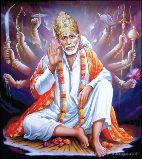 Beautiful Picture Of Sai Baba G