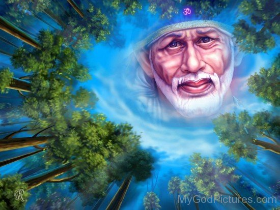 Closeup Of Sai Baba Ji
