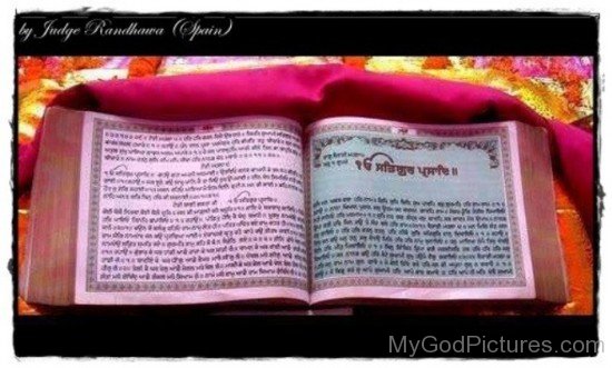 Full Image Of Guru Granth Sahib Ji