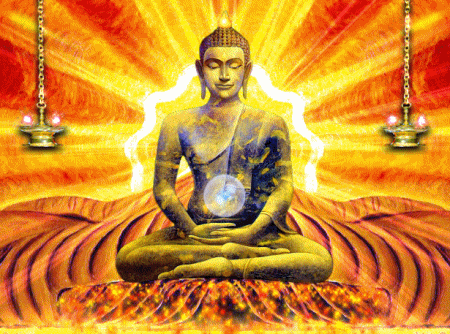 Glitter Image Of Buddha G