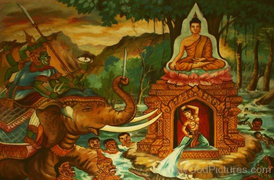 Lord Buddha - Painting