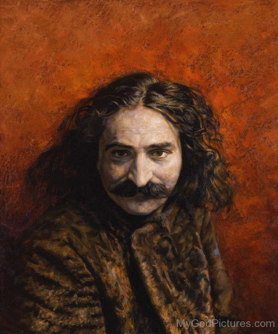 Lovely Painmting Of Avatar Meher Baba G