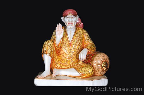 Marble Statue -Sai Baba Ji