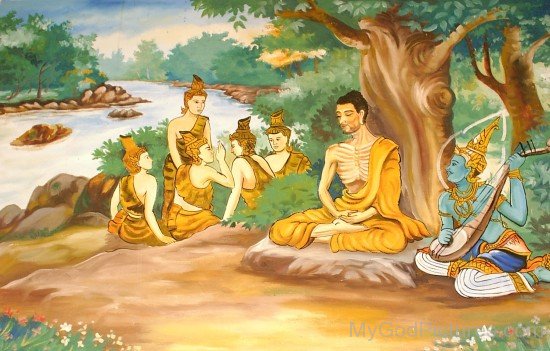 Painting Of Lord Buddha G