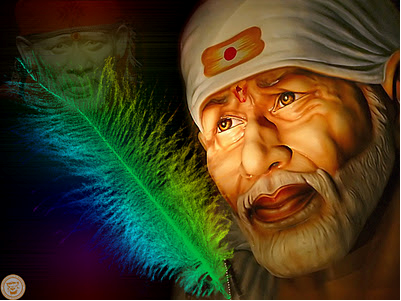 Painting Of Lord Sai Baba