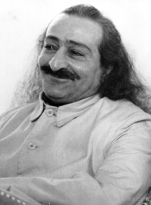 Smiling Face  Of Avatar Meher Baba Ji