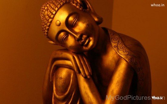 Thinking Statue Of Lord Buddha Ji