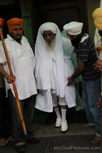 Baba Ajit Singh Ji In White Clothes