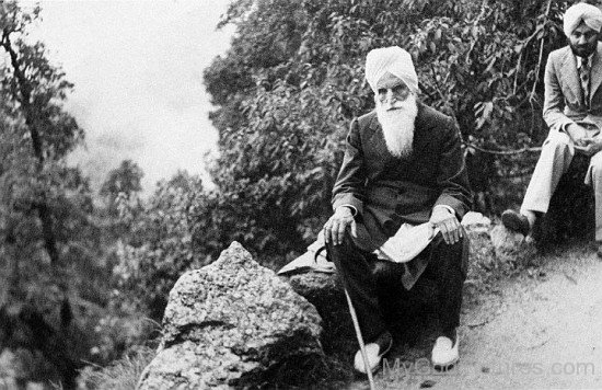 Baba Sawan Singh At Dalhousie