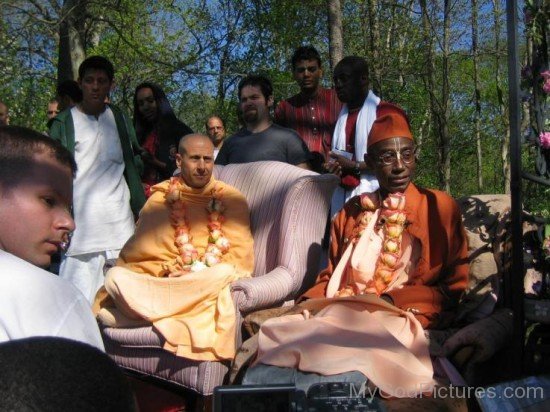 Bhakti Tirtha Swami And Radhanath Swami