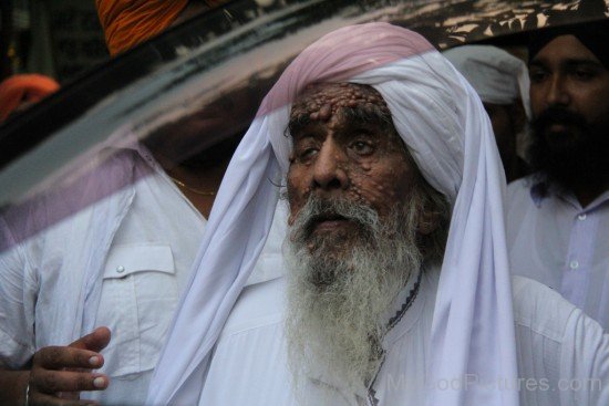 Closeup Image Of Baba Ajit Singh Ji