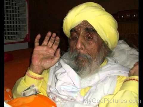 Picture Of Baba Ajit Singh Ji In Yellow Dress