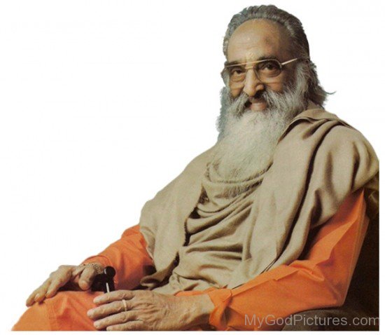 Picture Of Chinmayananda Saraswati Swami