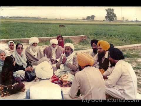 Sitting Image Of Baba Ajit Singh Ji