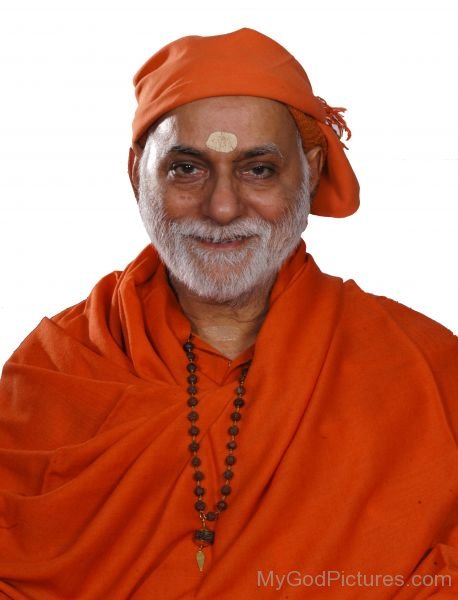 Swami Bhoomananda Tirtha Smiling