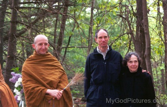 Ajahn Amaro, Joseph Goldstein and Sarah Doering