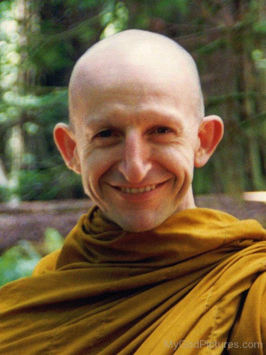 Ajahn Amaro Smiling