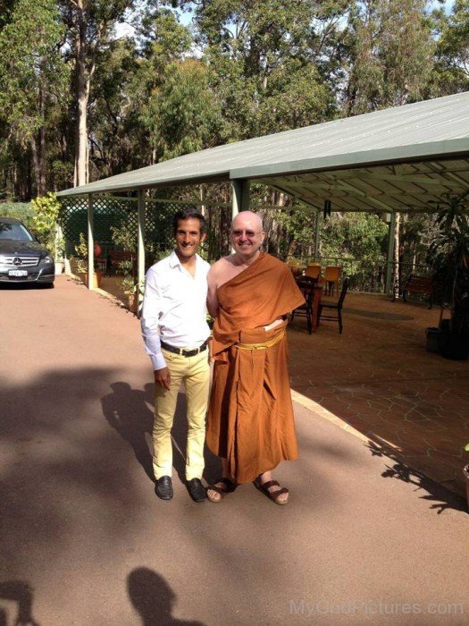 Ajahn Brahm With Jeffrey Slayter