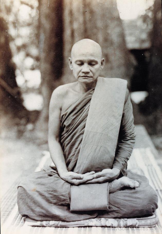 Ajahn Chah Doing Meditation