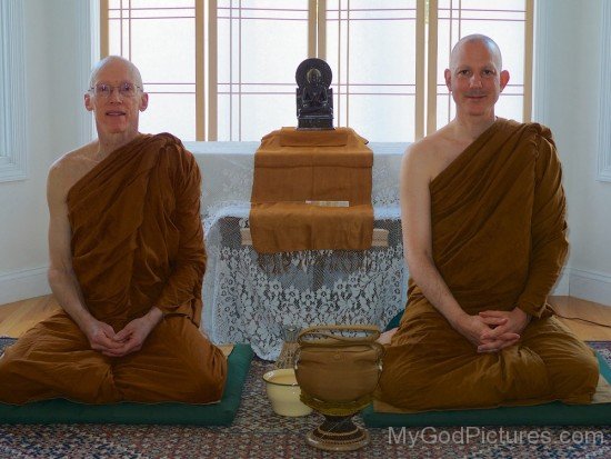 Ajahn Sumedho And Ven Caganando