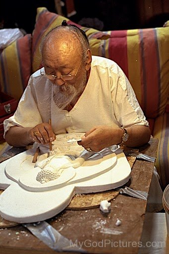 Artist Chagdud Tulku Rinpoche