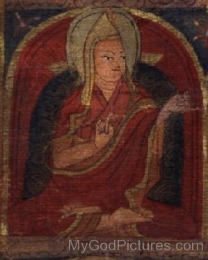 Atisa Dipamkara Srijnana Painting