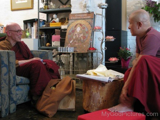 Bhikkhu Bodhi With Dzongsar Khyentse Rinpoche