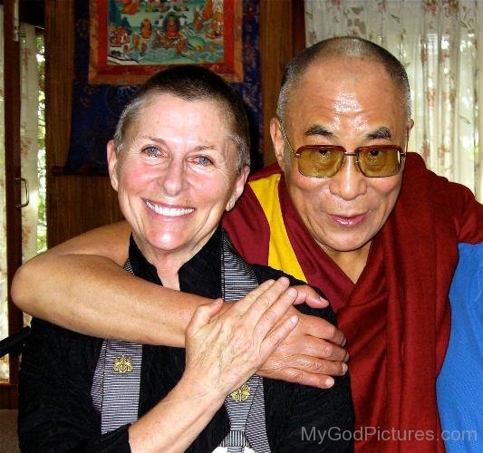 Dalai Lama And Joan Halifax