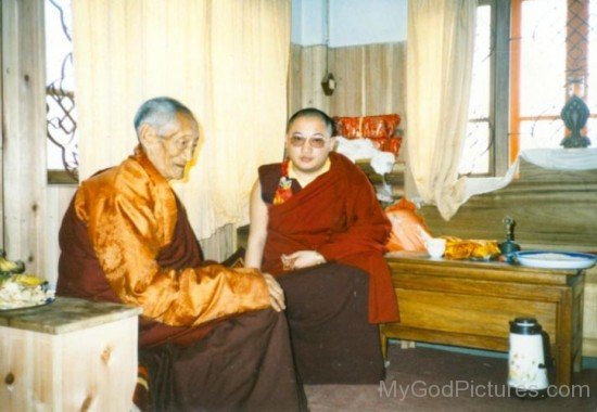 Kalu Rinpoche And Goshir Gyaltsab Rinpoche