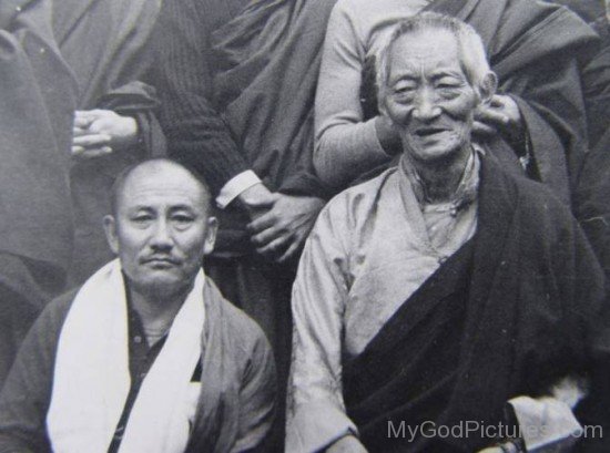 Kalu Rinpoche And Lama Ngawang