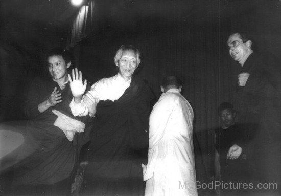 Kalu Rinpoche With Rama Denys Rinpoche