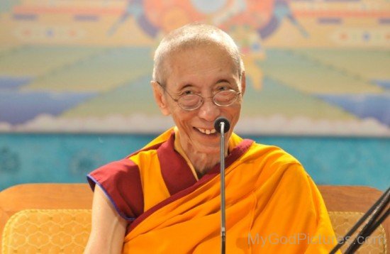 Kelsang Gyatso Smiling