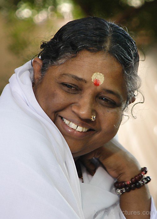 Mata Amritanandamayi Smiling