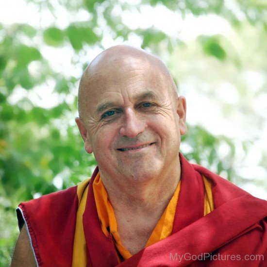 Matthieu Ricard Smiling