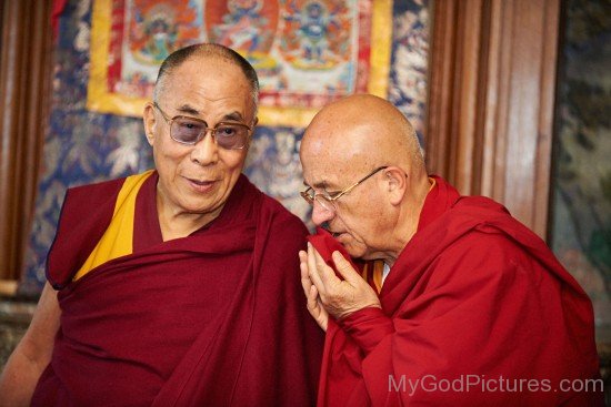 Matthieu Ricard Talking Dalai Lama