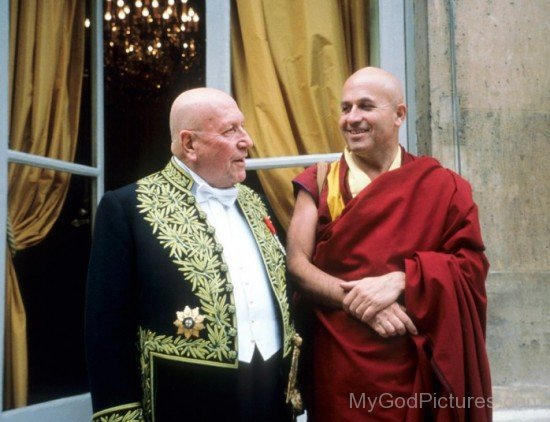Matthieu Ricard With His Father