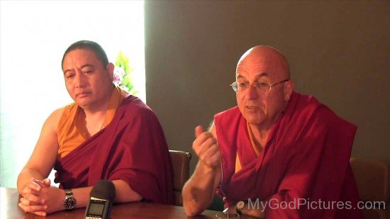 Matthieu Ricard With Shechen Rabjam Rinpoche