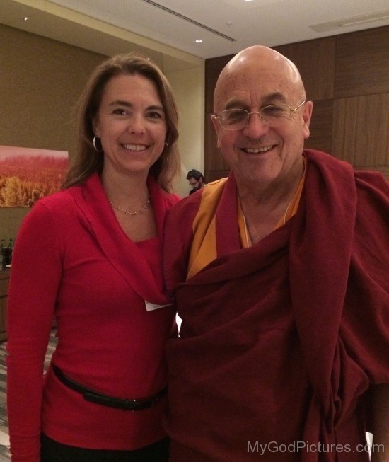 Matthieu Ricard With Tania Singer