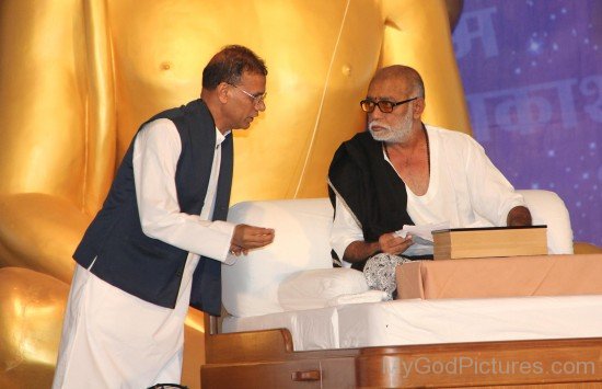 Morari Bapu Ji And Madan Paliwal