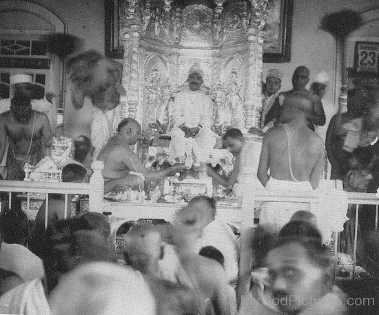 Narayan Maharaj At His Ashram