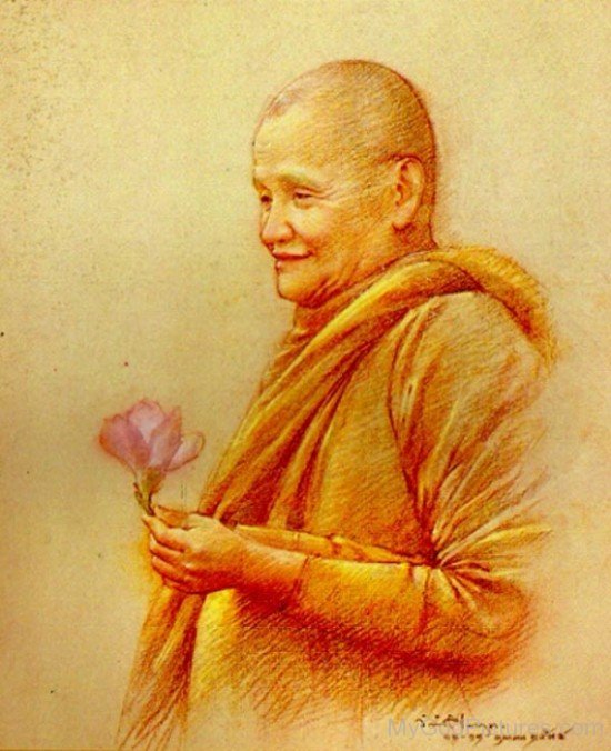 Painting Of Ajahn Chah