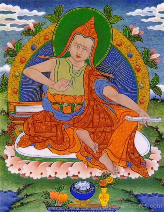 Painting Of Candrakirti