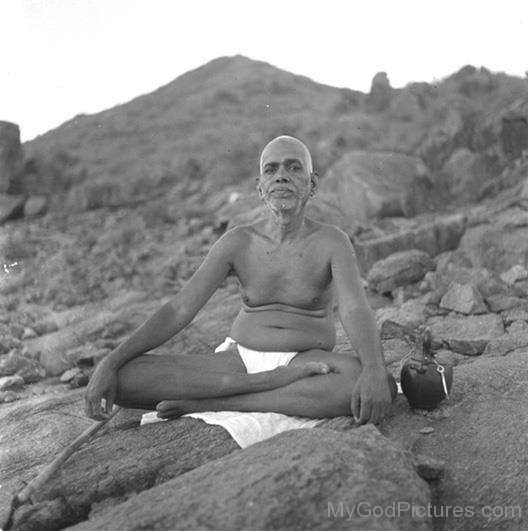 Photo Of Ramana Maharshi Ji