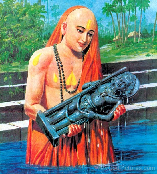Picture Of Madhvacharya