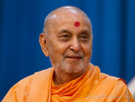 Pramukh Swami Maharaj Smiling