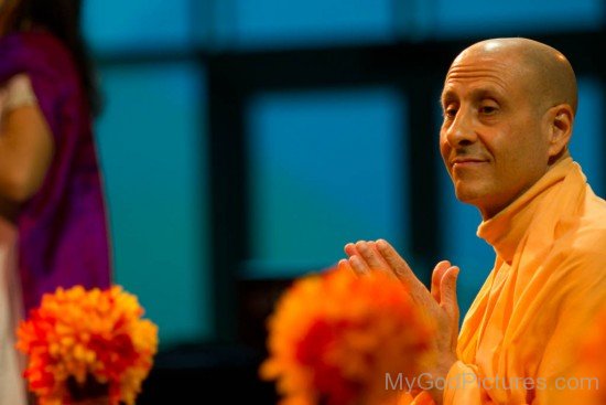 Radhanath Swami Ji Image