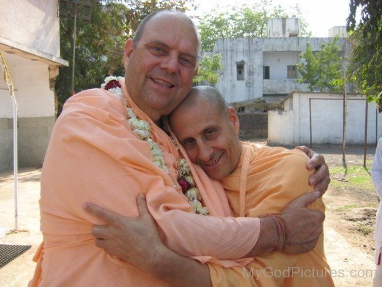 Radhanath Swami With Jayapataka Swami