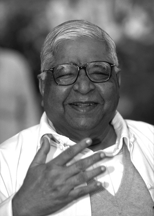 S.N.Goenka Smiling