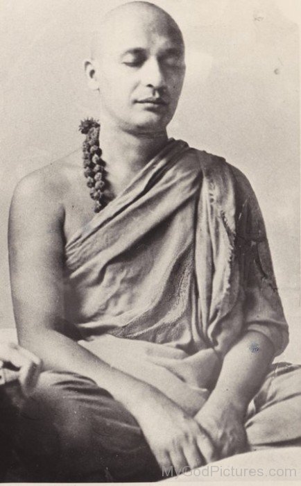 Satyananda Saraswati Doing Meditation